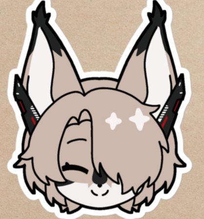 Hantomei - Happy Sticker