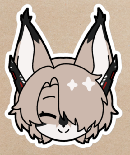 Hantomei - Happy Sticker