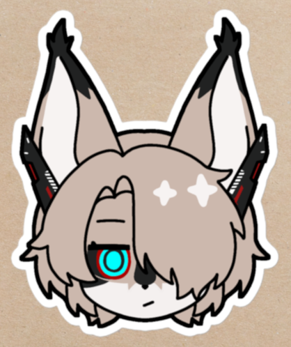 Hantomei - Bored Sticker