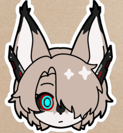 Hantomei - Surprised Sticker